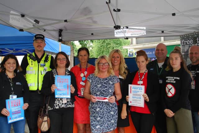 Half-a-dozen Northamptonshire organisations have come together to launch #SaveLivesNoKnives.