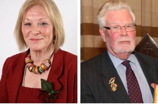 Councillors Danielle Stone and Arthur McCutcheon have slammed the Conservative group for backing the countywide plans for two unitary authorities.