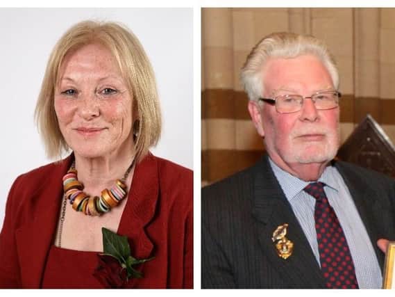 Councillors Danielle Stone and Arthur McCutcheon have slammed the Conservative group for backing the countywide plans for two unitary authorities.