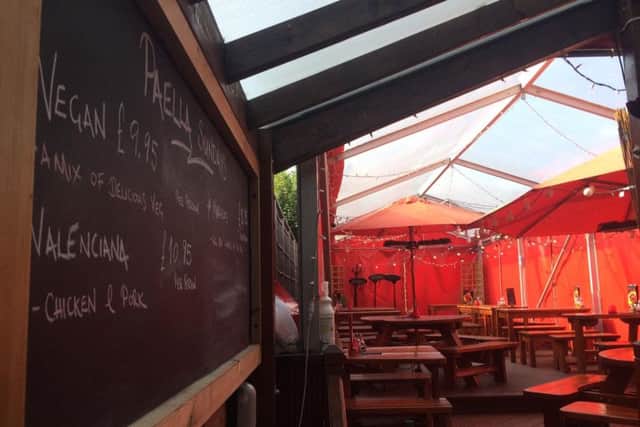 Tres Angelos - formerly Sol Y Luna, opened last week.