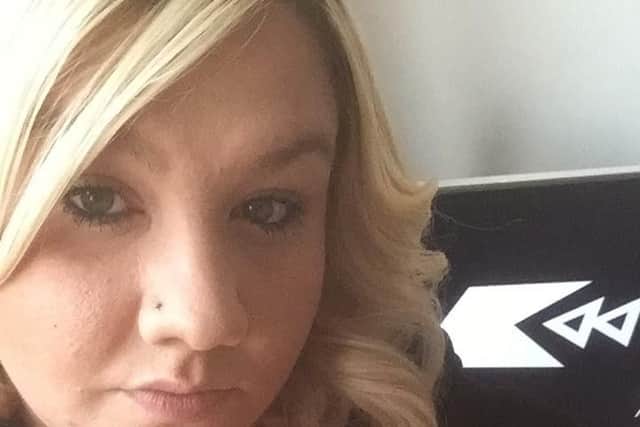 Kallyann Butt said she was distressed to see her baby boy's grave damaged.