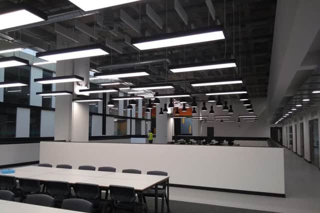 Inside Northampton International Academy