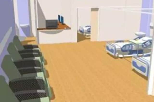 The new room will offer patients round-the-clock care.