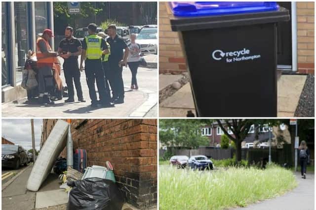 The town's environment chief says Northampton needs a positive campaign aimed at tackling fly-tippers - because "people march for peace".
