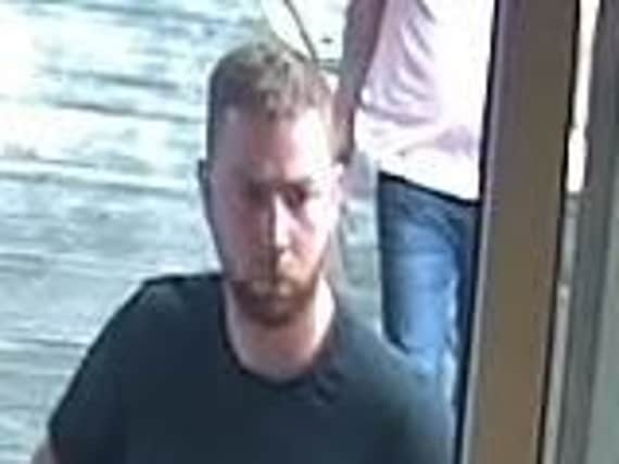 Police have released CCTV images of men they wish to speak to in connection with the incident