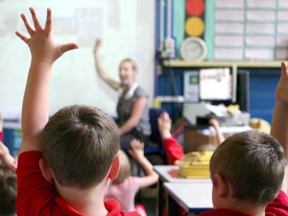 More than 40 per cent of schools had at least one class with more than 30 children