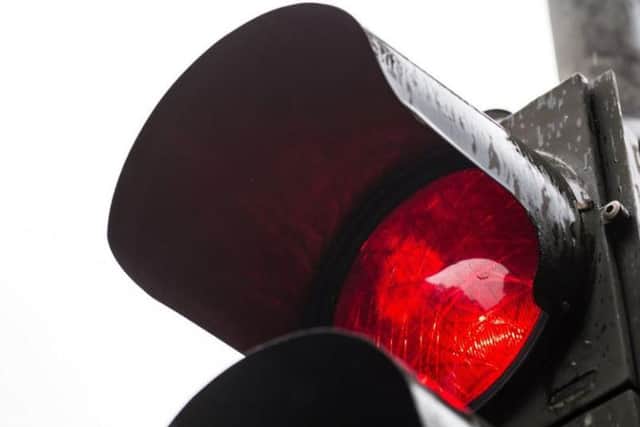 The traffic lights will be in place on Southbridge from Sunday