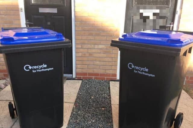 Bin collections in Northampton will be condensed into five days rather than the current six from Monday, September 17.