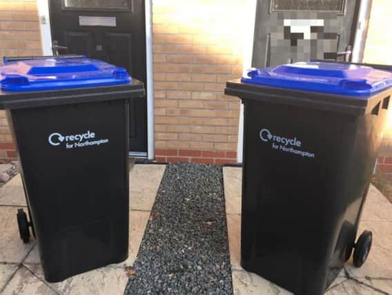 Bin collections in Northampton will be condensed into five days rather than the current six from Monday, September 17.