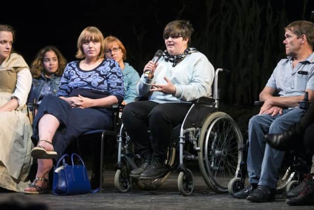 The scheme hopes to challenge a lack of serious job opportunities for disabled artists in the arts.