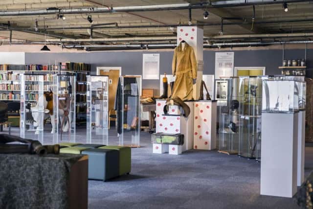 The National Leather Collection, now displayed in the Grosvenor Centre, was founded as the Museum of Leather Craft in London 1946.