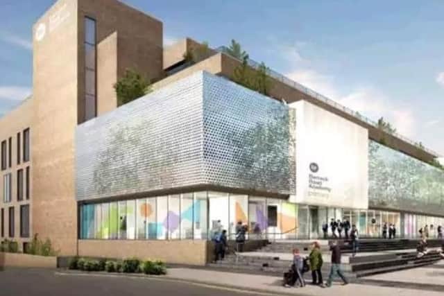Artist impressions show what Northampton International Academy will look like upon completion.