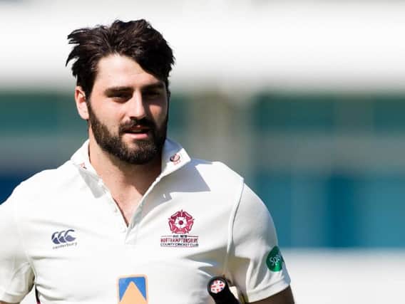 Brett Hutton took five wickets in the Derbyshire first innings (picture: Kirsty Edmonds)