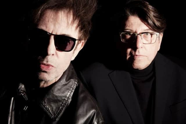 Ian McCulloch and Will Sergeant of Echo and the Bunnymen