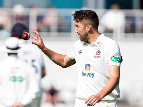 Ben Sanderson produced a brilliant final-day spell but it wasn't enough as Northants suffered a dramatic defeat (picture: Kirsty Edmonds)