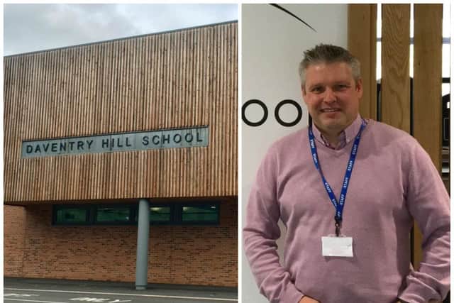 Gareth Ivett started his new role at Daventry Hill School two weeks ago