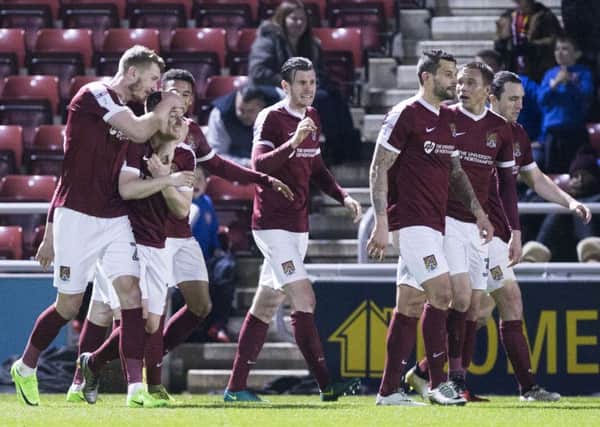 Aaron Phillips was on target as the Cobblers beat Port Vale 2-1 in their most recent meeting, in March, 2017