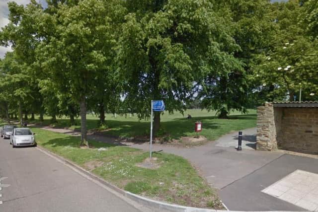 The incident took place near the Welford Road entrance to Kingsthorpe Recreation Ground, police today confirmed. Image: Google Maps.