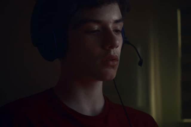 The full version of Brecks Last Game, which carries a warning that, if it were to be screened at a cinema, it would carry a 15 certificate, wont be released publicly until the New Year to enable it to be shown as part of planned lessons. (Pictured: actor).