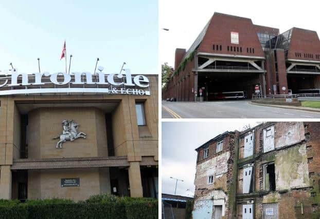 The three sites have been unused in recent years
