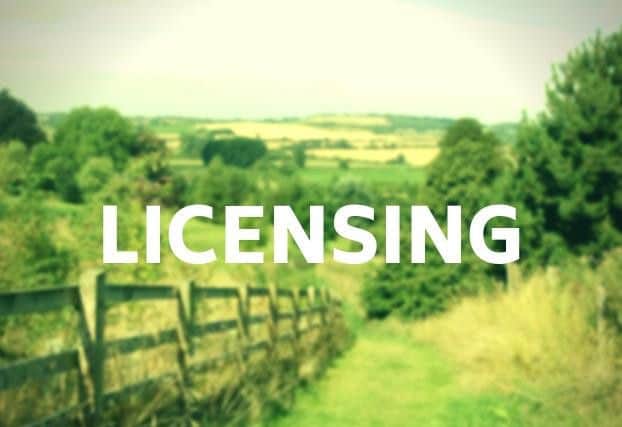The farm was granted a licence yesterday morning