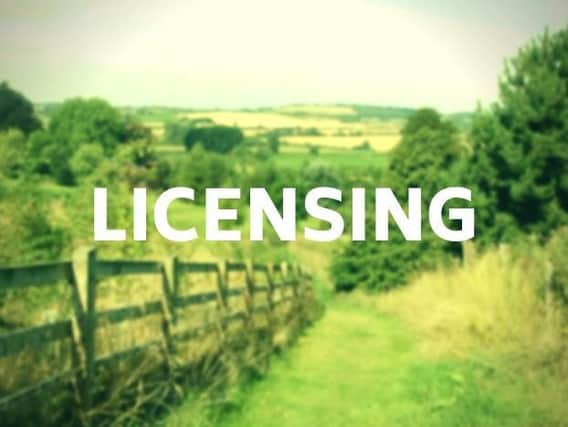 The farm was granted a licence yesterday morning