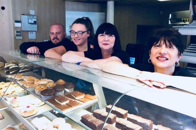 Baguettes, Bakes and Cakes opened in Mercers Row, Northampton, yesterday - in the unit previously occupied by Oliver Adams.