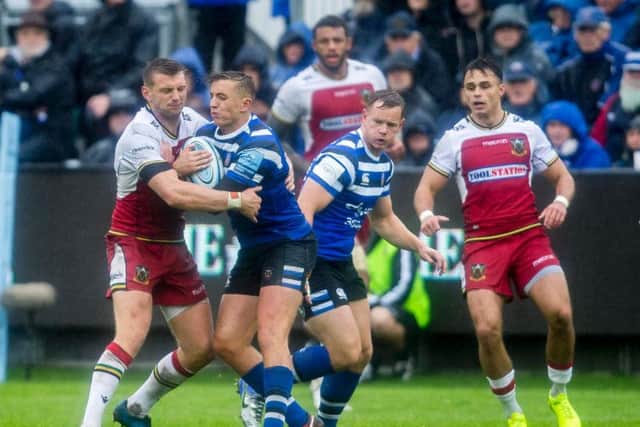 Bath battled to beat Saints on Saturday (picture: Kirsty Edmonds)