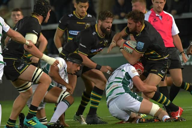 Tom Wood was back in action