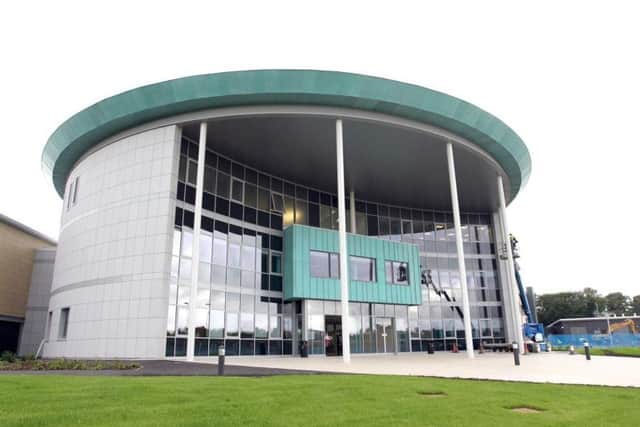A boy has been arrested after a stabbing at Northampton College's Booth Lane campus yesterday.