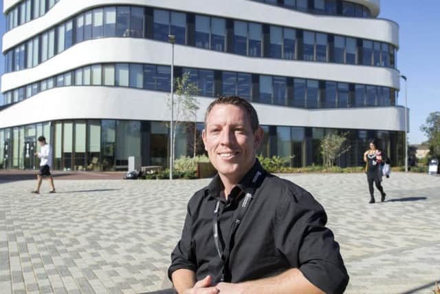 Senior lecturer Brendon Skinner believes the new campus will provide a massive economic boost for Northampton.