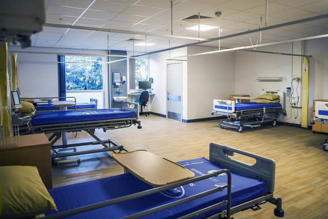The building has two wards, including the Esther White Ward and Walter Tull Ward.