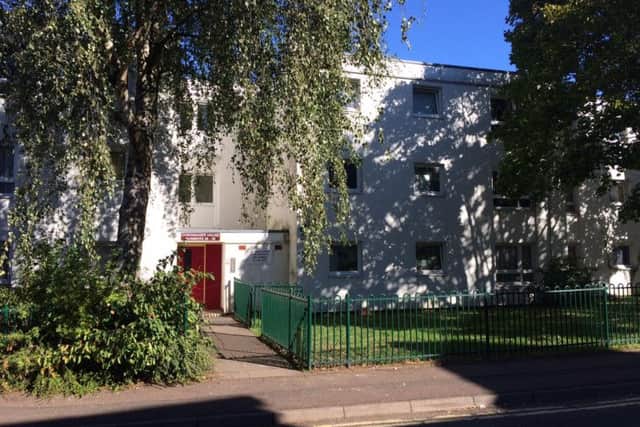 A block of flats in Byfield Road had to be evacuated after a pushchair was found on fire.