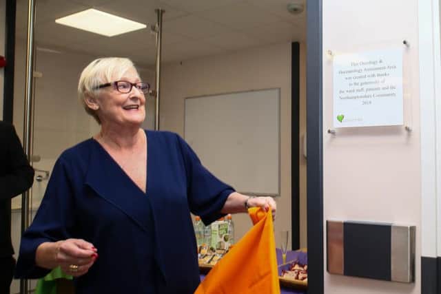 Chief executive officer Dr Sonia Swart officially unveiled the oncology and haematology assessment unit on Friday (September 28).