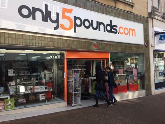 Only5Pounds.com opened its first store in Northampton last week - making it the first 5 of its kind in the UK.