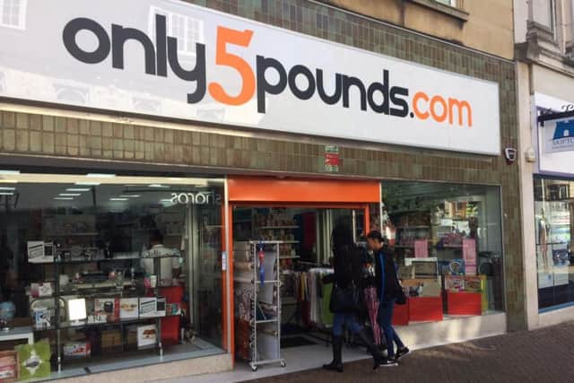 Only5Pounds.com opened its first store in Northampton last week - making it the first 5 of its kind in the UK.