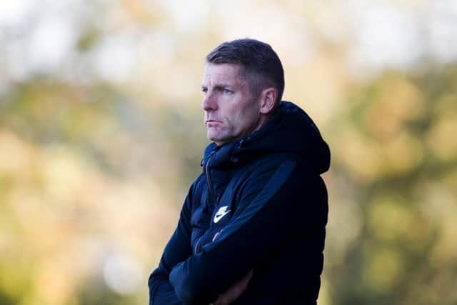 ANGRY: Dean Austin gave an emotional interview after Saturday's harrowing defeat at the One Call Stadium. Picture by Kirsty Edmonds