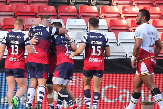Bristol scored five tries against Saints but it wasn't enough for victory at Ashton Gate (picture: Sharon Lucey)