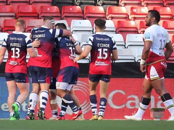 Bristol scored five tries against Saints but it wasn't enough for victory at Ashton Gate (picture: Sharon Lucey)