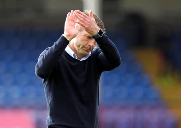 HE'S OFF - Dean Austin has lost his job as Cobblers manager