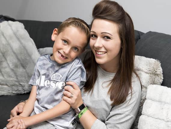 Six-year-old Archie Kambanis of Duston has a rare muscle-wasting condition called Spinal Muscular Atrophy (SMA). His mum, Kay, is now calling for a potentially life-changing drug to become available on the NHS.