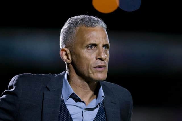 SOLID START: Keith Curle was content with a point from his first game in charge of the Cobblers on Tuesday. Picture: Kirsty Edmonds