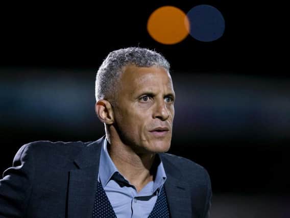 SOLID START: Keith Curle was content with a point from his first game in charge of the Cobblers on Tuesday. Picture: Kirsty Edmonds