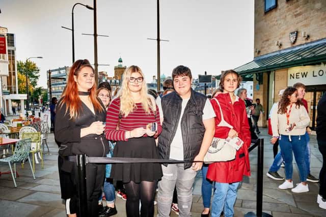 Students from the new Waterside Campus and colleges from around town were invited to the lock-in on Monday night (October 1).