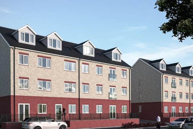 Pictures show architect drawings for the proposed St Andrews Road site.