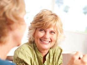 The community support workers help keep visually impaired people safe at home
