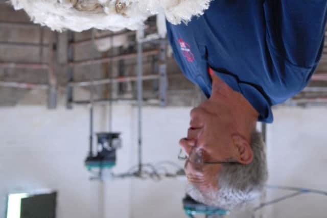 Colin MacGregor, former Head of Shearing at British Wool