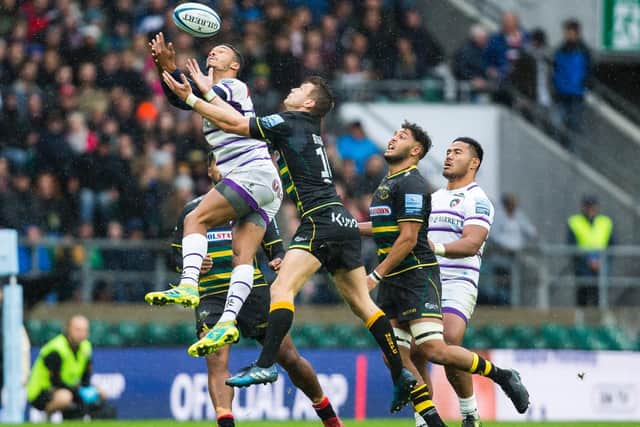 Saints' struggles with the high ball continued