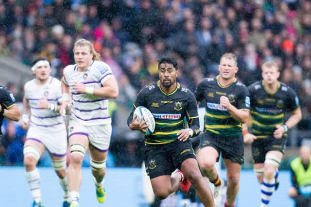 Ahsee Tuala was forced off before half-time at Twickenham (picture: Kirsty Edmonds)