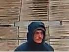 One of the men captured on CCTV